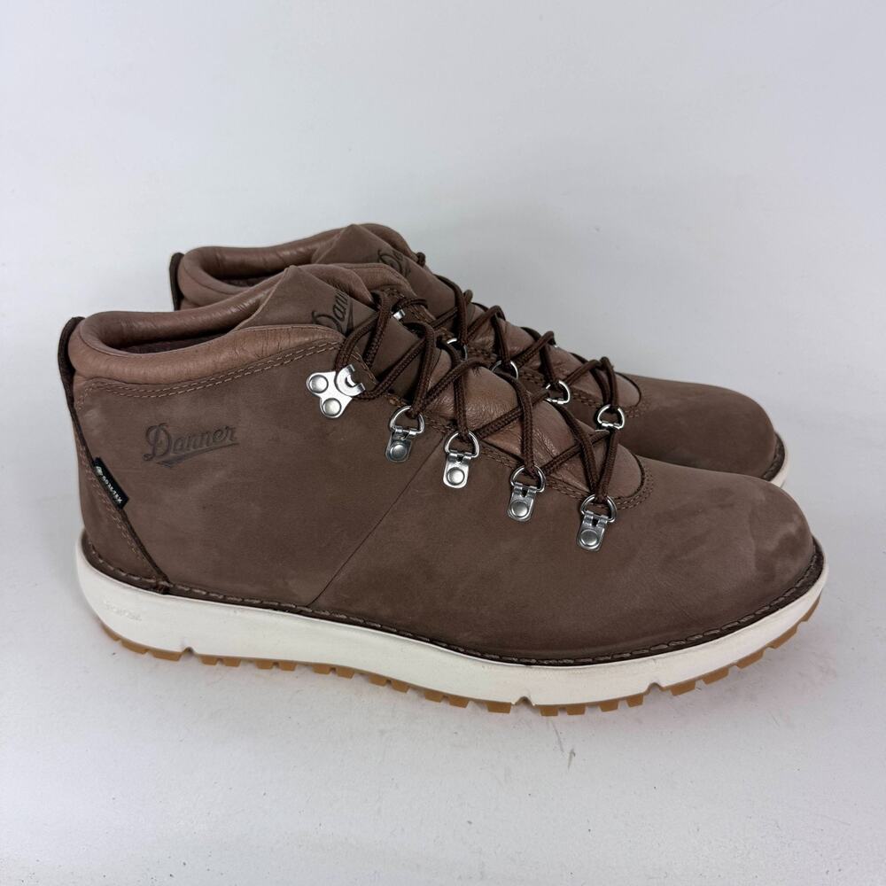 Danner Tramline 917 Ankle Boots Men's 10 Brown Leather Lace-Up Waterproof - Picture 2 of 10